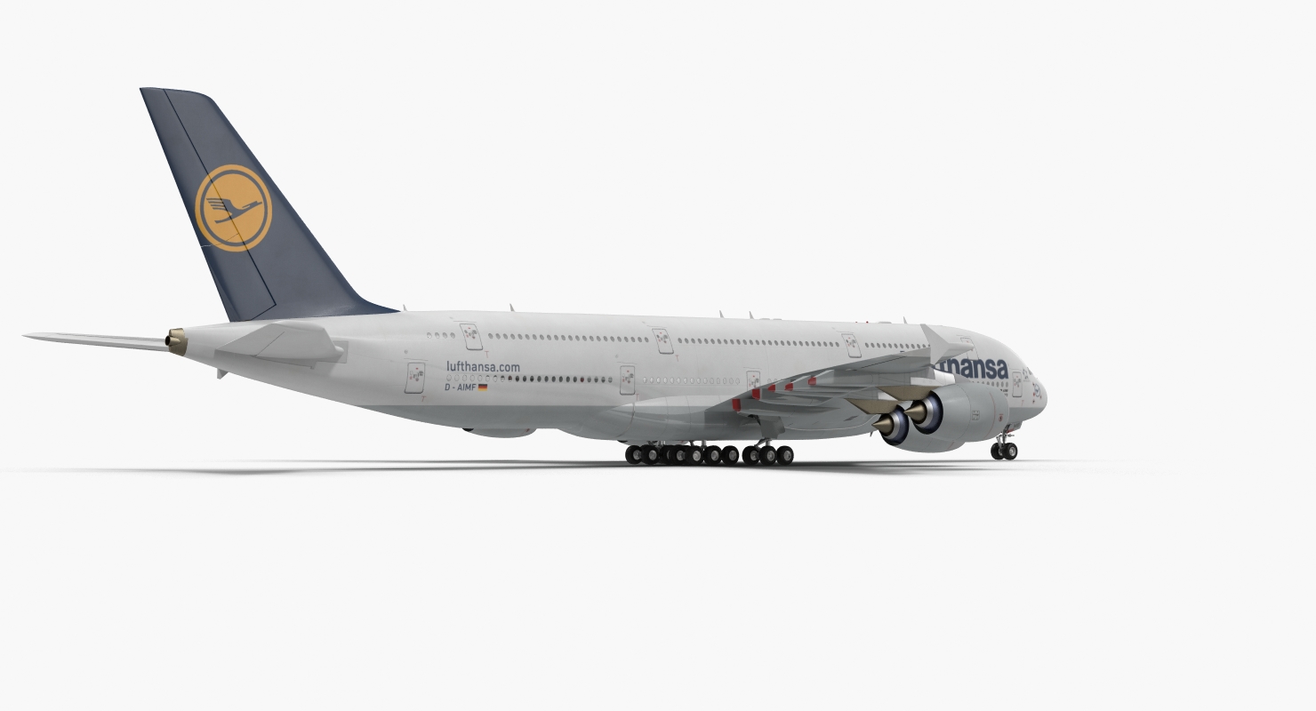 Airbus A380 1000 Air France 3D